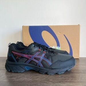 Asics Gel Venture 8 Men's Black Fiery Red Shoe Size 11 #B1362